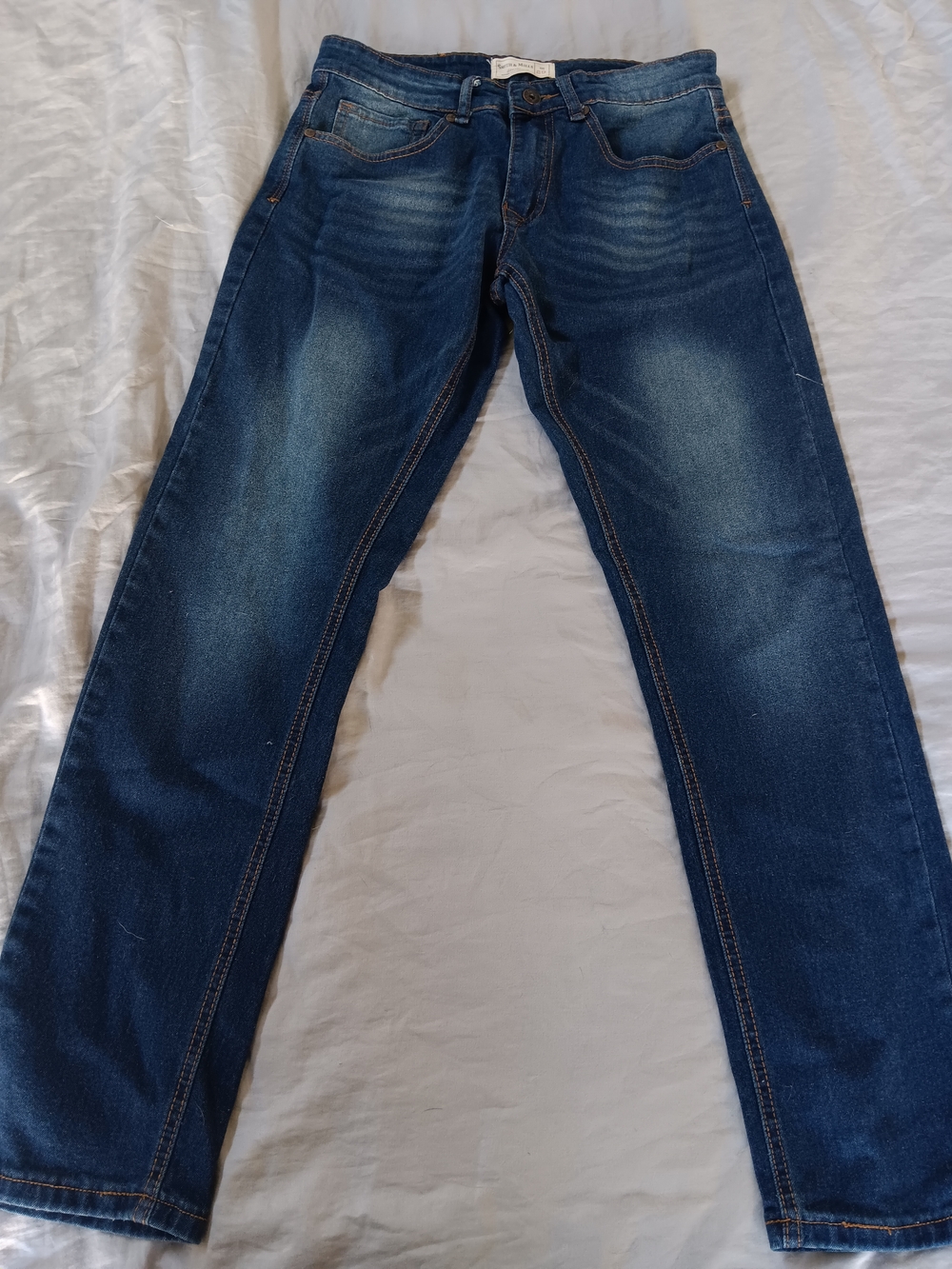 SMITH Dark Blue Straight Men’s Jeans